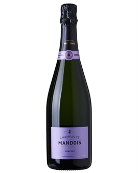 Mandois Demi Sec French Champagne 75 cl 12%